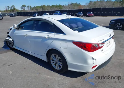 2014 Hyundai Sonata Gls из США, поврежденный, VIN 5NPEB4ACXEH938954
